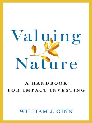 cover image of Valuing Nature